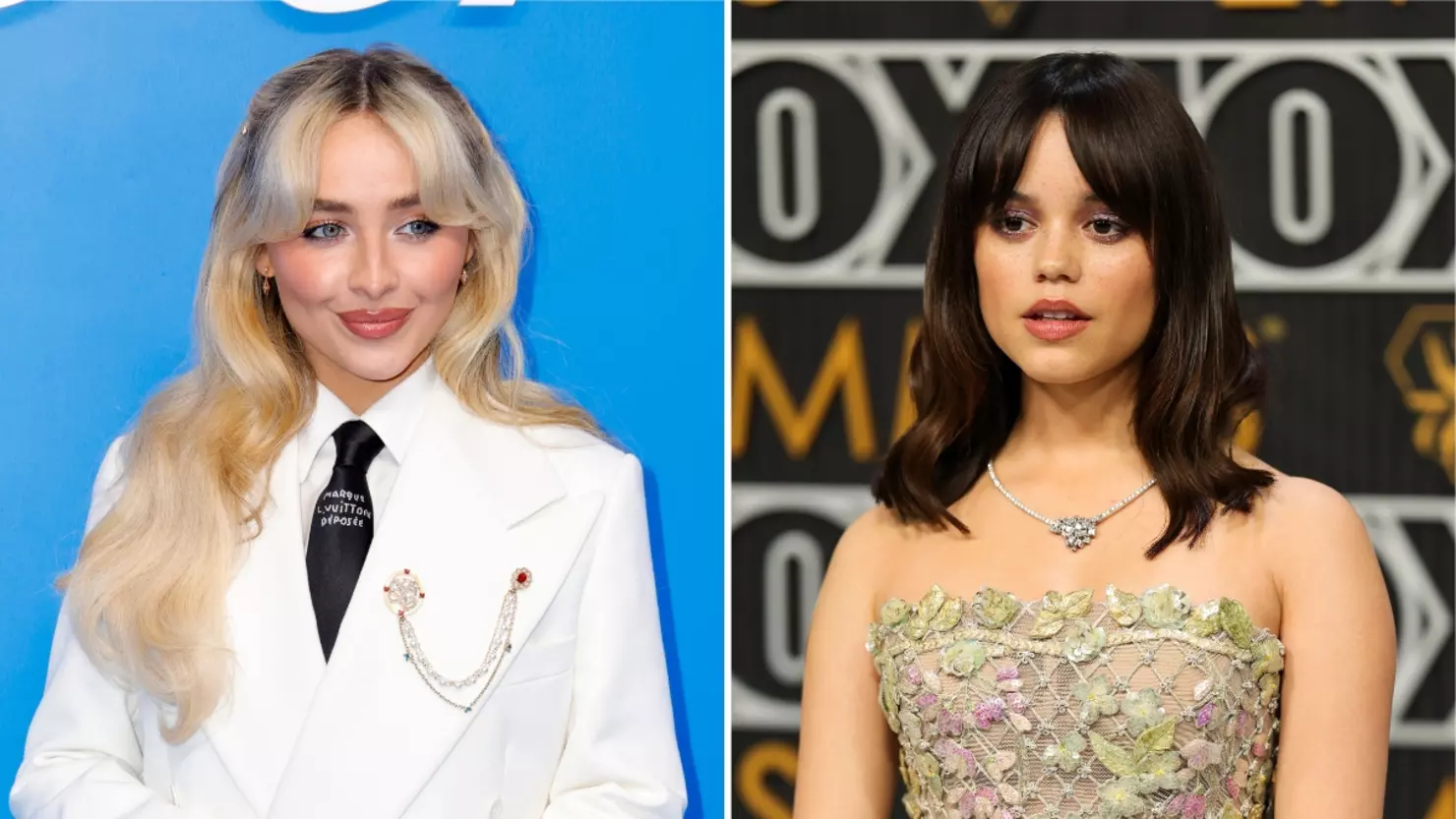 Sabrina Carpenter and Jenna Ortega