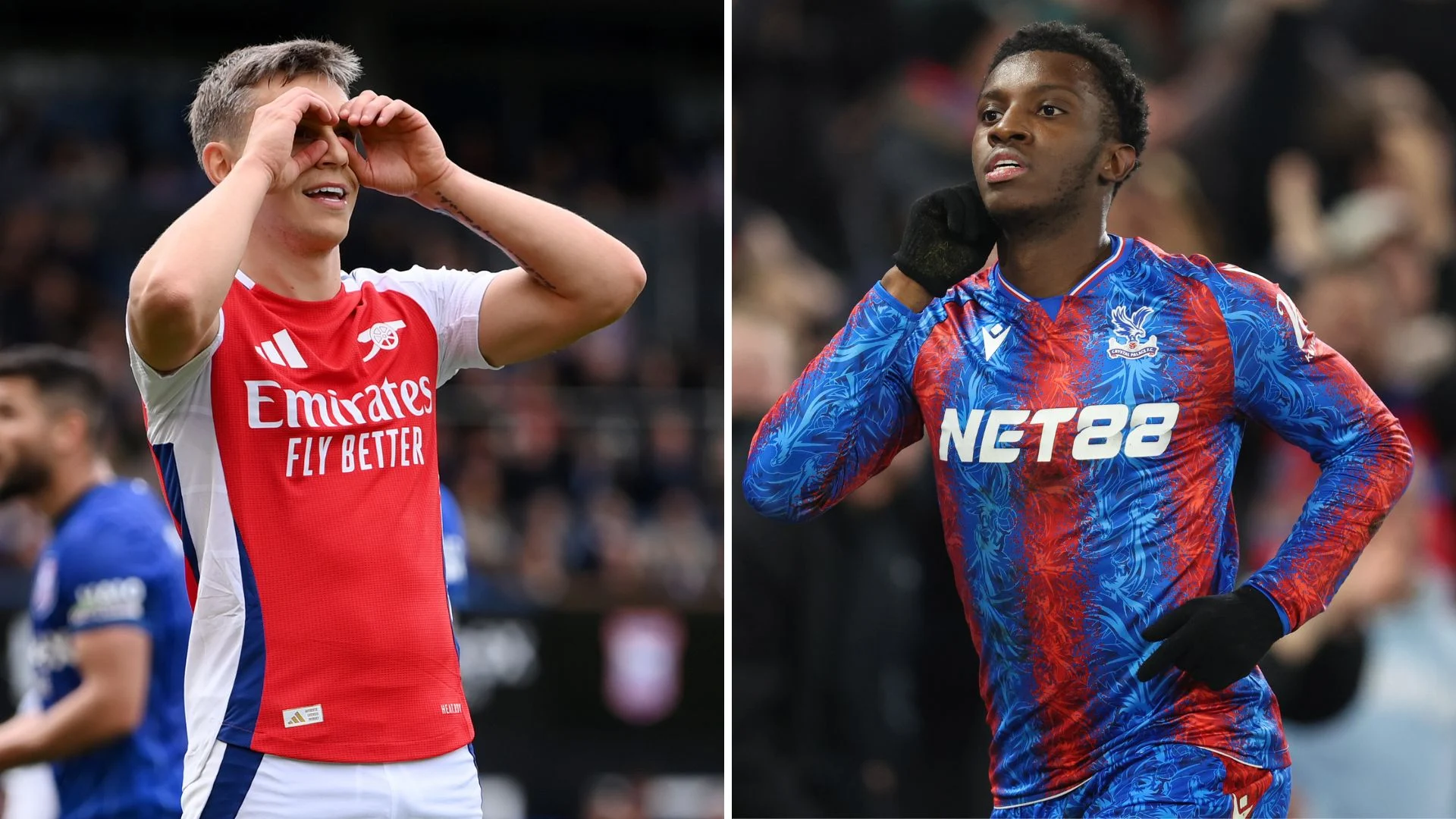 Arsenal F.C. vs Crystal Palace F.C. Lineups